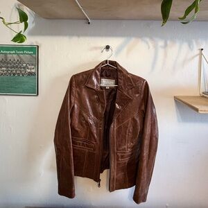 Wilsons Leather Rich Brown Women's Jacket